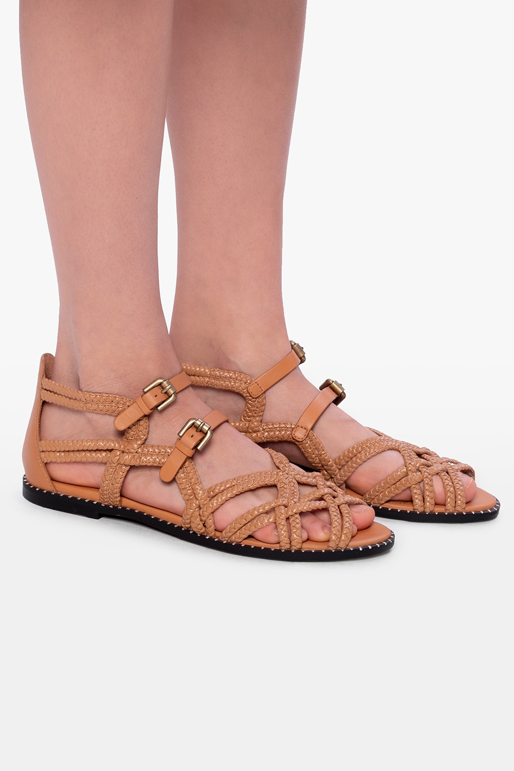 See By Chlo Adria woven sandals IetpShops chloe kids velvet